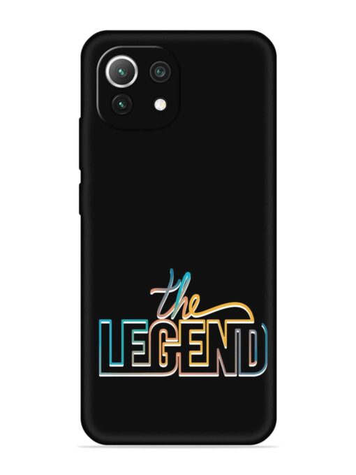 Legend Calligraphy Colorful Soft Silicone Case for Xiaomi Mi 11 Lite Zapvi