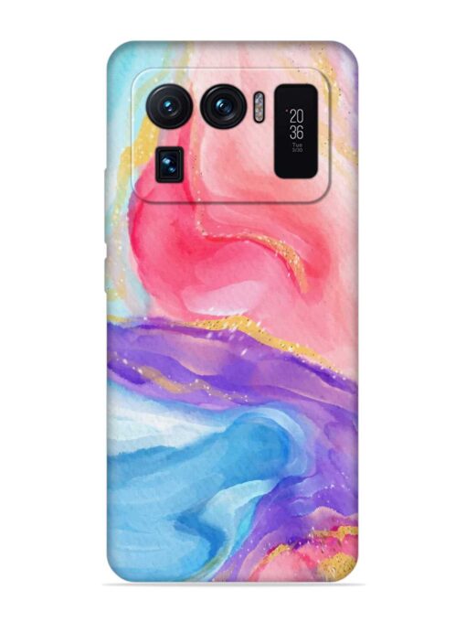 Watercolor Gradient Soft Silicone Case for Xiaomi Mi 11 Ultra Zapvi