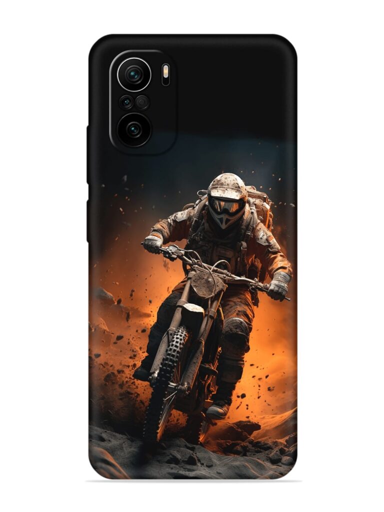 Motorcycle Stunt Art Soft Silicone Case for Xiaomi Mi 11X (5G) Zapvi