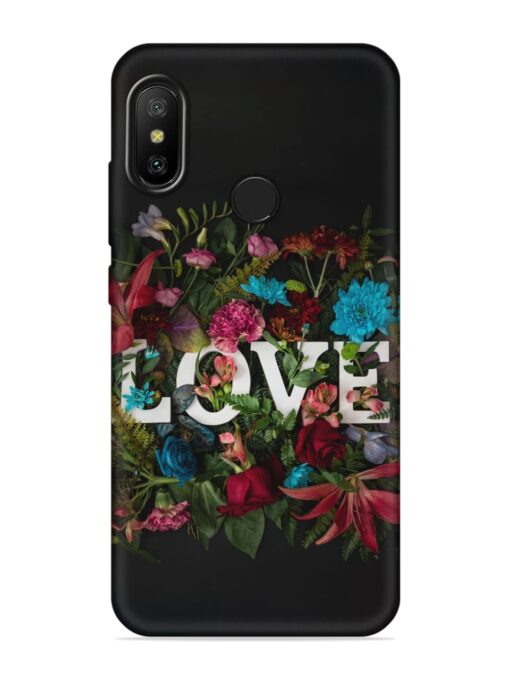 Lover Flower Art Soft Silicone Case for Xiaomi Mi A2 Zapvi