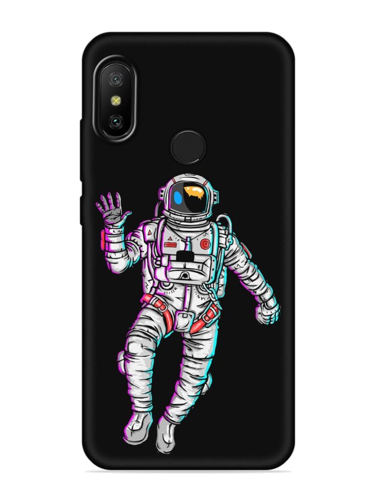 Spaceman Soft Silicone Case for Xiaomi Mi A2 Zapvi