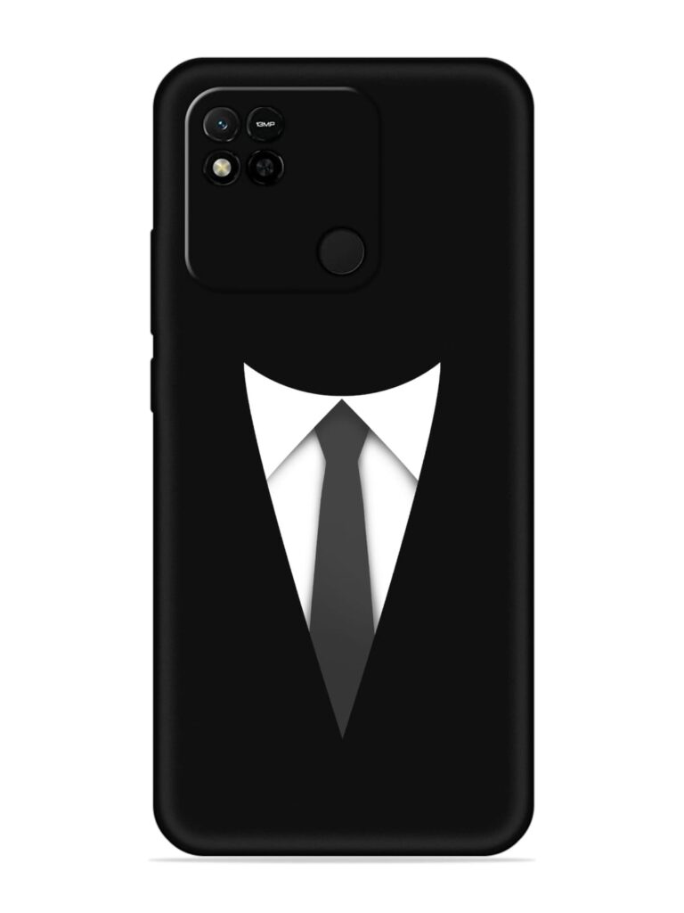 Dark Suit Soft Silicone Case for Xiaomi Redmi 10A Zapvi