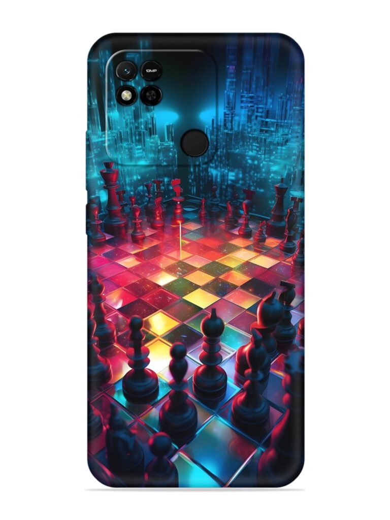 Chess Table Soft Silicone Case for Xiaomi Redmi 10A Zapvi