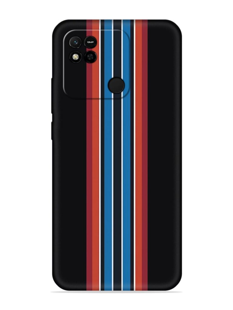 Vertical Strips Soft Silicone Case for Xiaomi Redmi 10A Zapvi