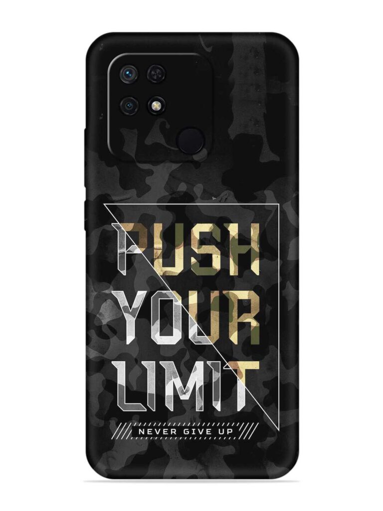 Push Your Limits Soft Silicone Case for Xiaomi Redmi 10 Power Zapvi