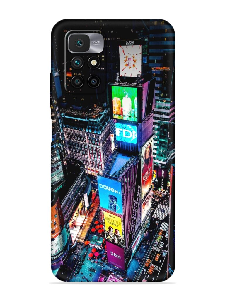 Times Square Soft Silicone Case for Xiaomi Redmi 10 Prime (2022) Zapvi