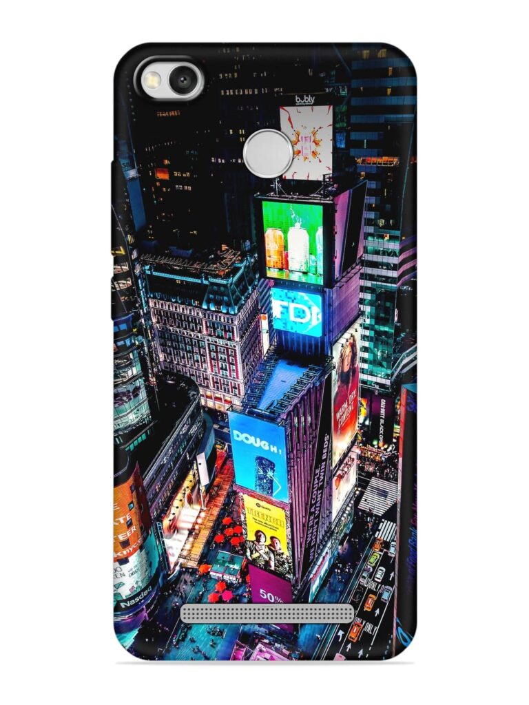 Times Square Soft Silicone Case for Xiaomi Redmi 3S Zapvi
