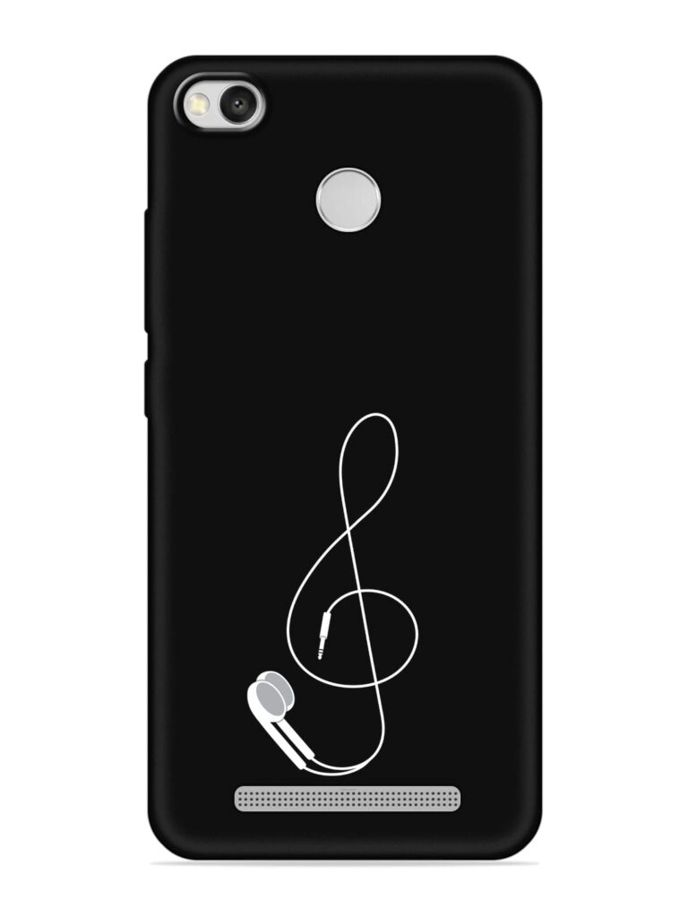 Music Earphone Vector Soft Silicone Case for Xiaomi Redmi 3S Prime Zapvi
