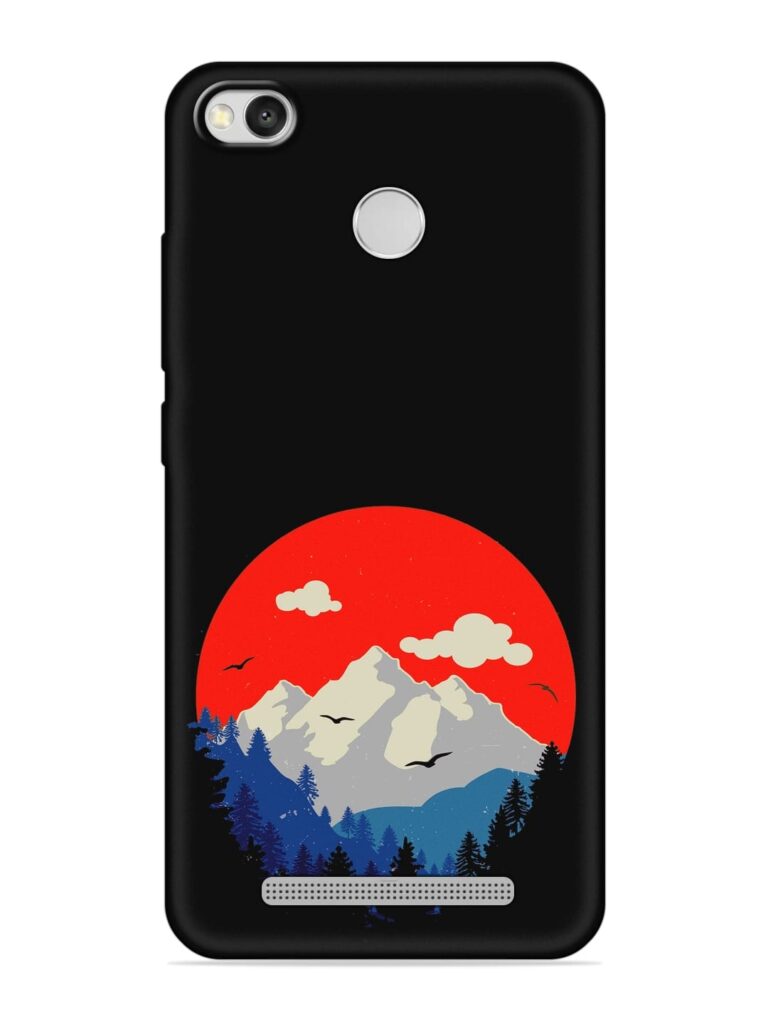 Mountain Abstract Soft Silicone Case for Xiaomi Redmi 3S Prime Zapvi