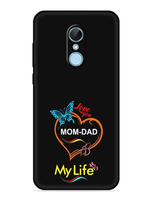 Love You Mom Dad Soft Silicone Case for Xiaomi Redmi 5 Zapvi