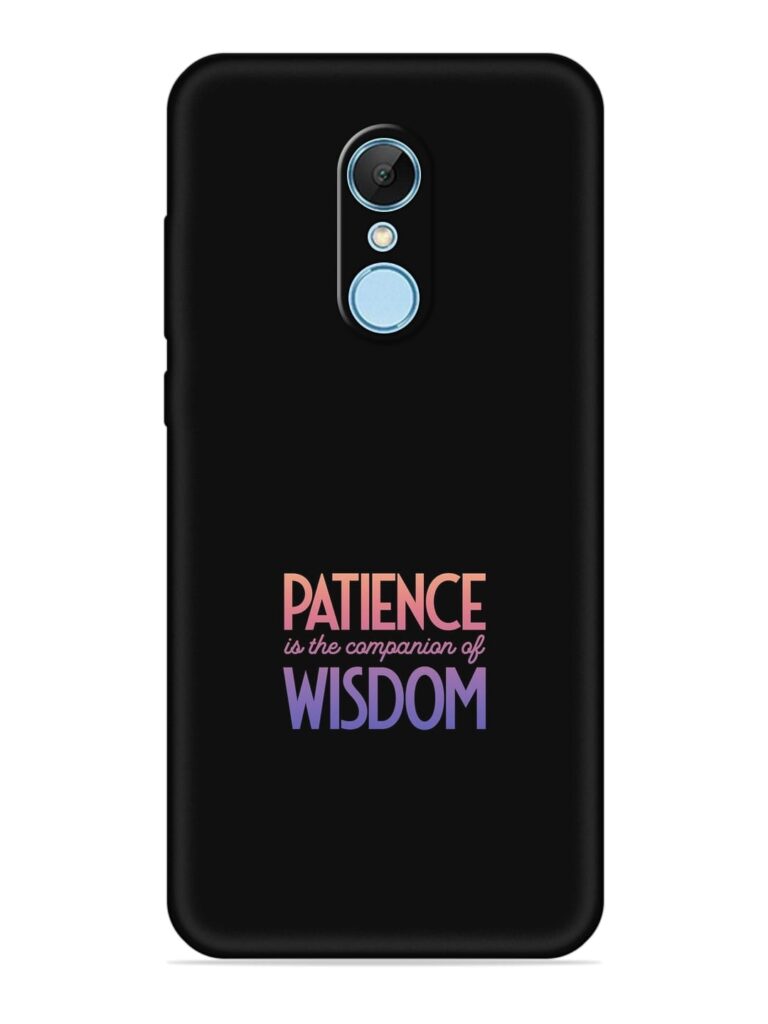 Patience Is The Soft Silicone Case for Xiaomi Redmi 5 Zapvi