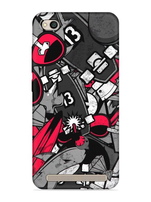 Fictional Doodle Soft Silicone Case for Xiaomi Redmi 5A Zapvi