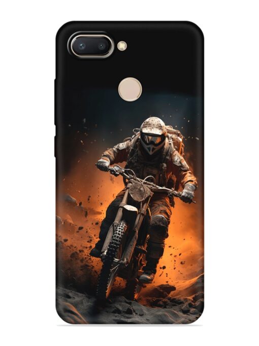 Motorcycle Stunt Art Soft Silicone Case for Xiaomi Redmi 6 Zapvi