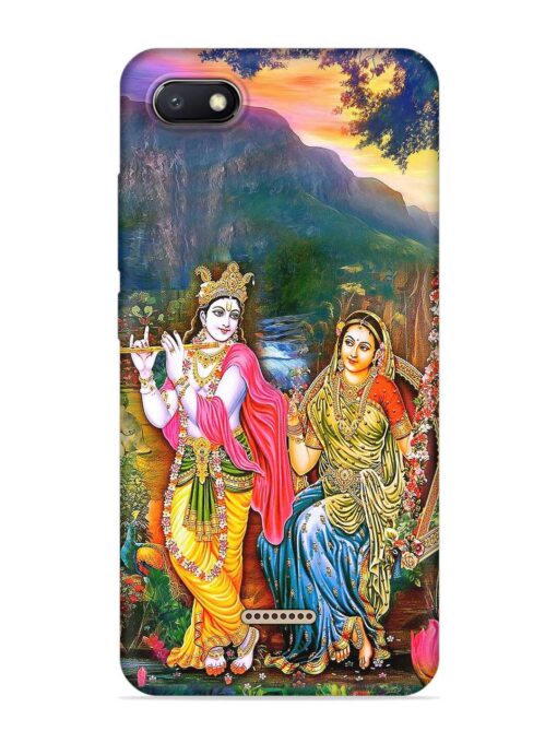 Radha Krishna Painting Soft Silicone Case for Xiaomi Redmi 6A Zapvi
