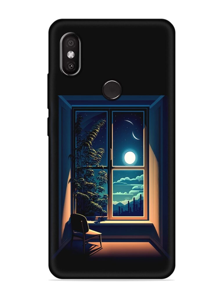 Night View At Window Soft Silicone Case for Xiaomi Redmi 6 Pro Zapvi