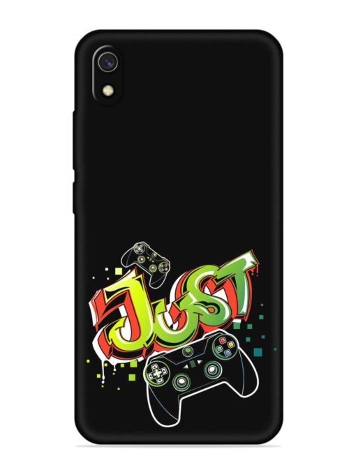 Graffiti Gamepad Illustration Soft Silicone Case for Xiaomi Redmi 7A Zapvi
