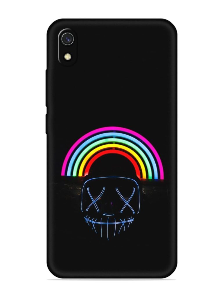 Mask Rainbow Soft Silicone Case for Xiaomi Redmi 7A Zapvi