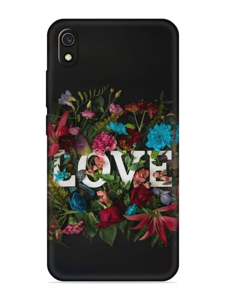 Lover Flower Art Soft Silicone Case for Xiaomi Redmi 7A Zapvi