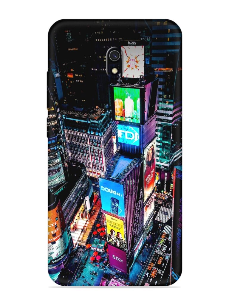 Times Square Soft Silicone Case for Xiaomi Redmi 8A Zapvi