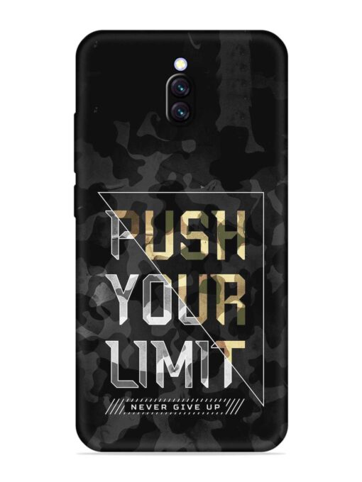 Push Your Limits Soft Silicone Case for Xiaomi Redmi 8A Dual Zapvi