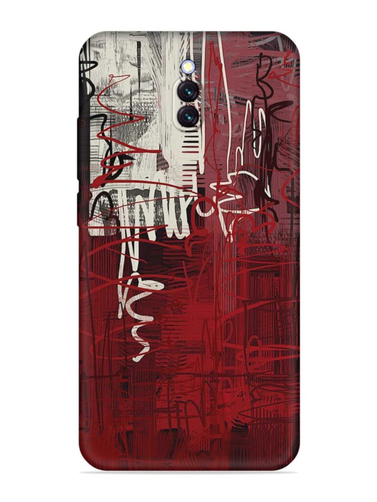 Abstract Background Art Soft Silicone Case for Xiaomi Redmi 8A Dual Zapvi