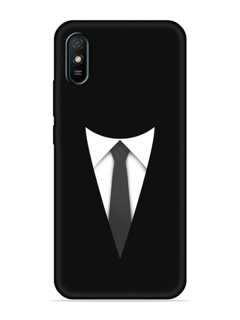 Dark Suit Soft Silicone Case for Xiaomi Redmi 9i Zapvi