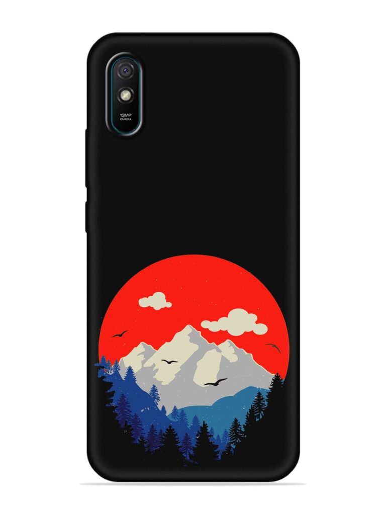 Mountain Abstract Soft Silicone Case for Xiaomi Redmi 9i Zapvi