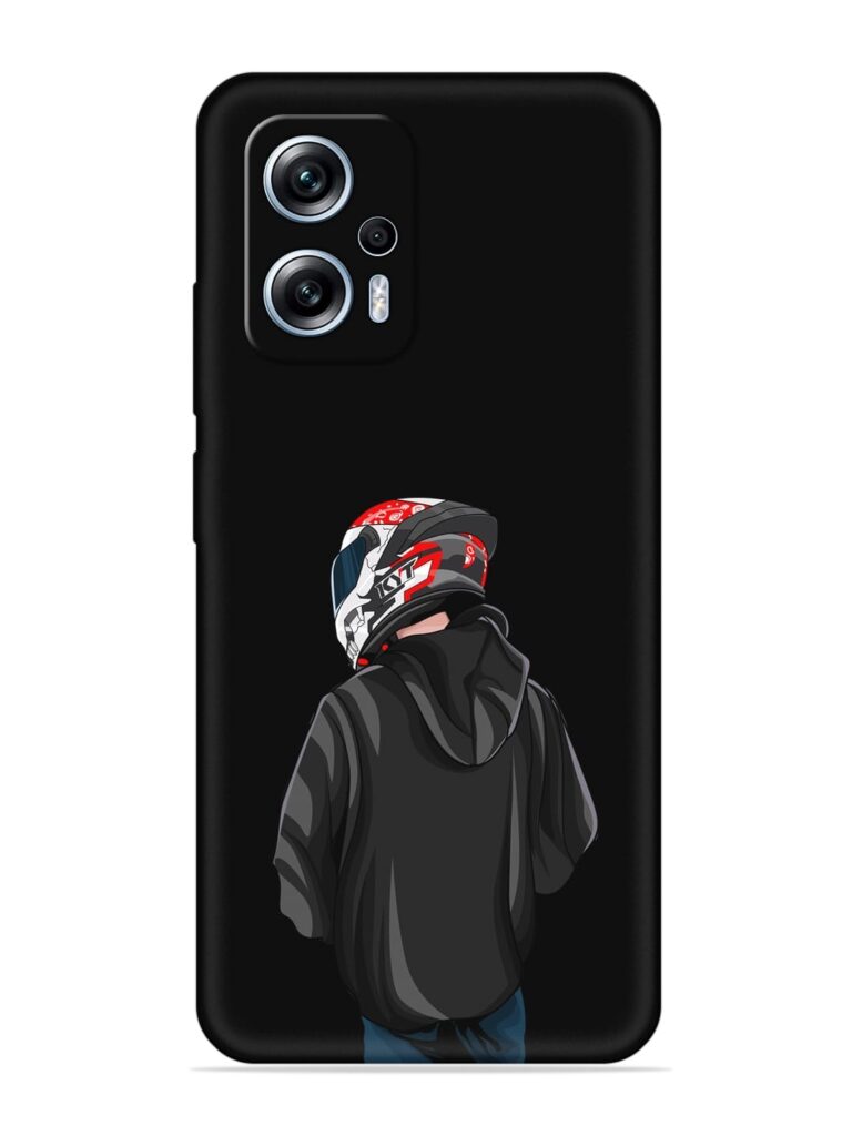 Motorcycle Rider Soft Silicone Case for Xiaomi Redmi K50i (5G) Zapvi