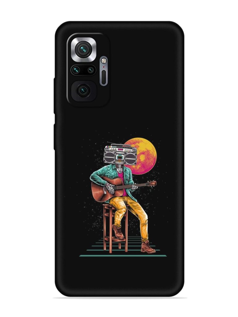 Minimalist Music Soft Silicone Case for Xiaomi Redmi Note 10 Pro Zapvi