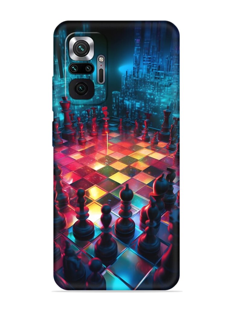 Chess Table Soft Silicone Case for Xiaomi Redmi Note 10 Pro Zapvi
