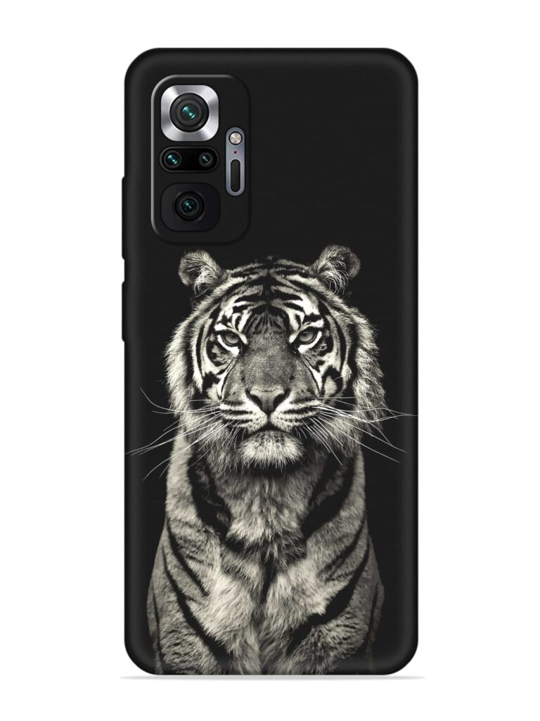Tiger Art Soft Silicone Case for Xiaomi Redmi Note 10 Pro Zapvi