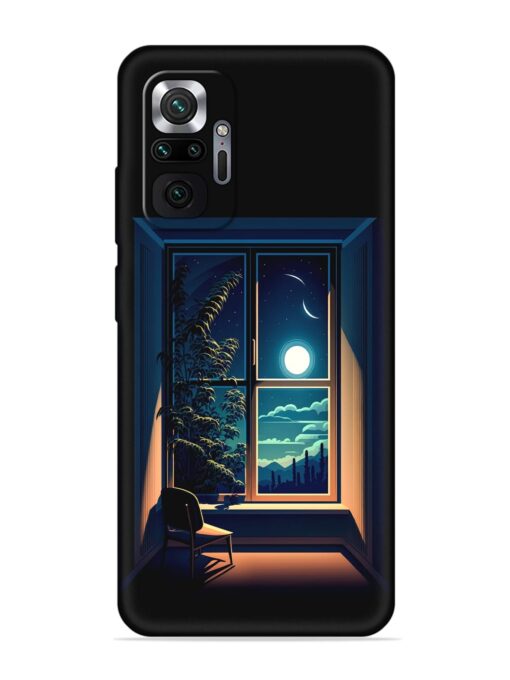 Night View At Window Soft Silicone Case for Xiaomi Redmi Note 10 Pro Max Zapvi