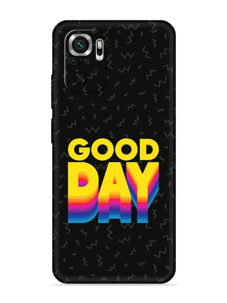 Good Day Soft Silicone Case for Xiaomi Redmi Note 10s Zapvi