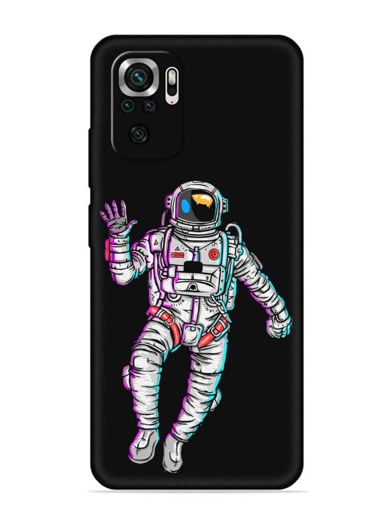 Spaceman Soft Silicone Case for Xiaomi Redmi Note 10s Zapvi