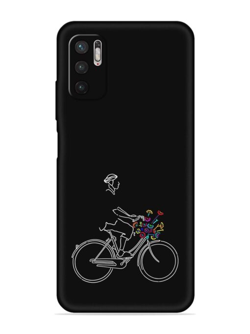 Minimalist Cycle Art Soft Silicone Case for Xiaomi Redmi Note 10T (5G) Zapvi