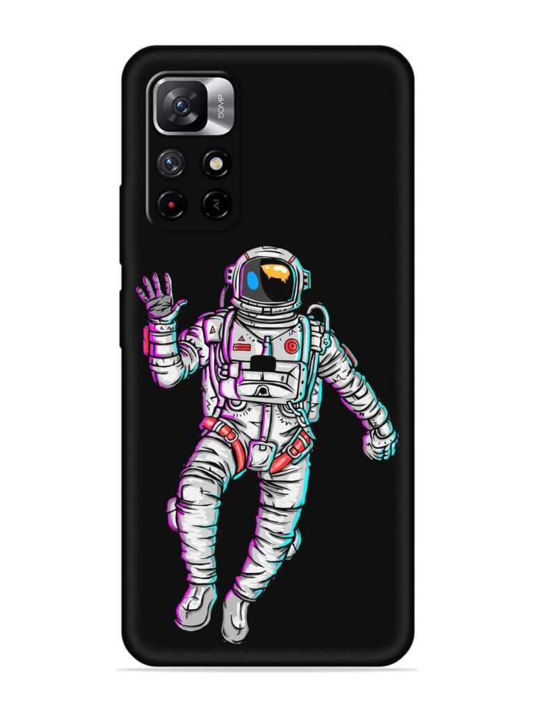 Spaceman Soft Silicone Case for Xiaomi Redmi Note 11T (5G) Zapvi