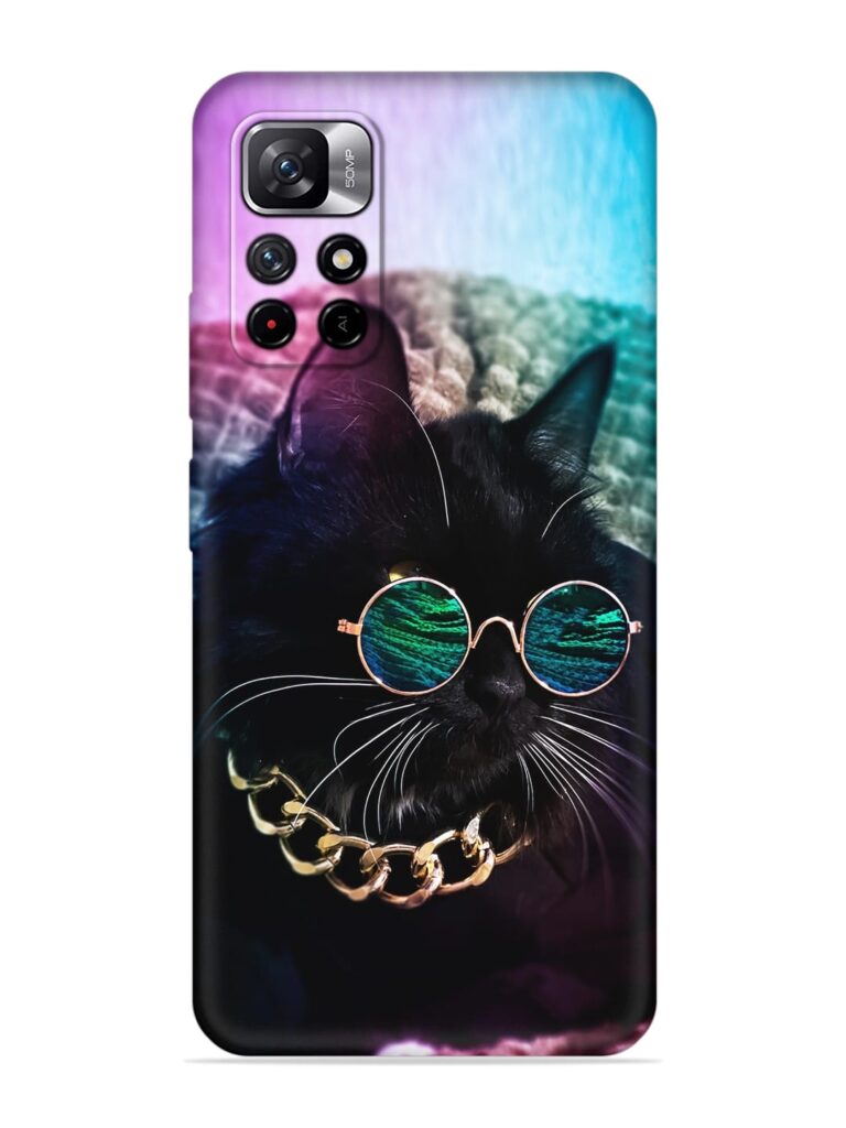 Black Cat Soft Silicone Case for Xiaomi Redmi Note 11T (5G) Zapvi