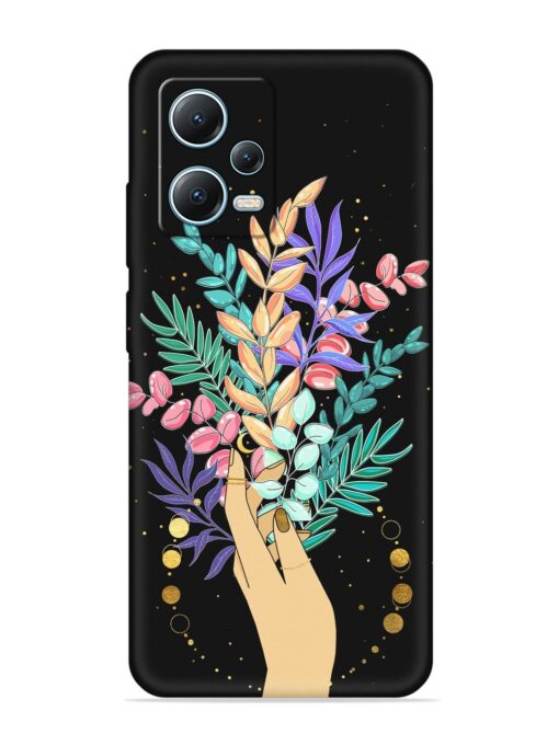 Just Flora Ii Soft Silicone Case for Xiaomi Redmi Note 12 Pro (5G) Zapvi