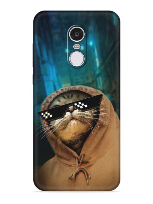 Thug Life Cat Soft Silicone Case for Xiaomi Redmi Note 4 Zapvi