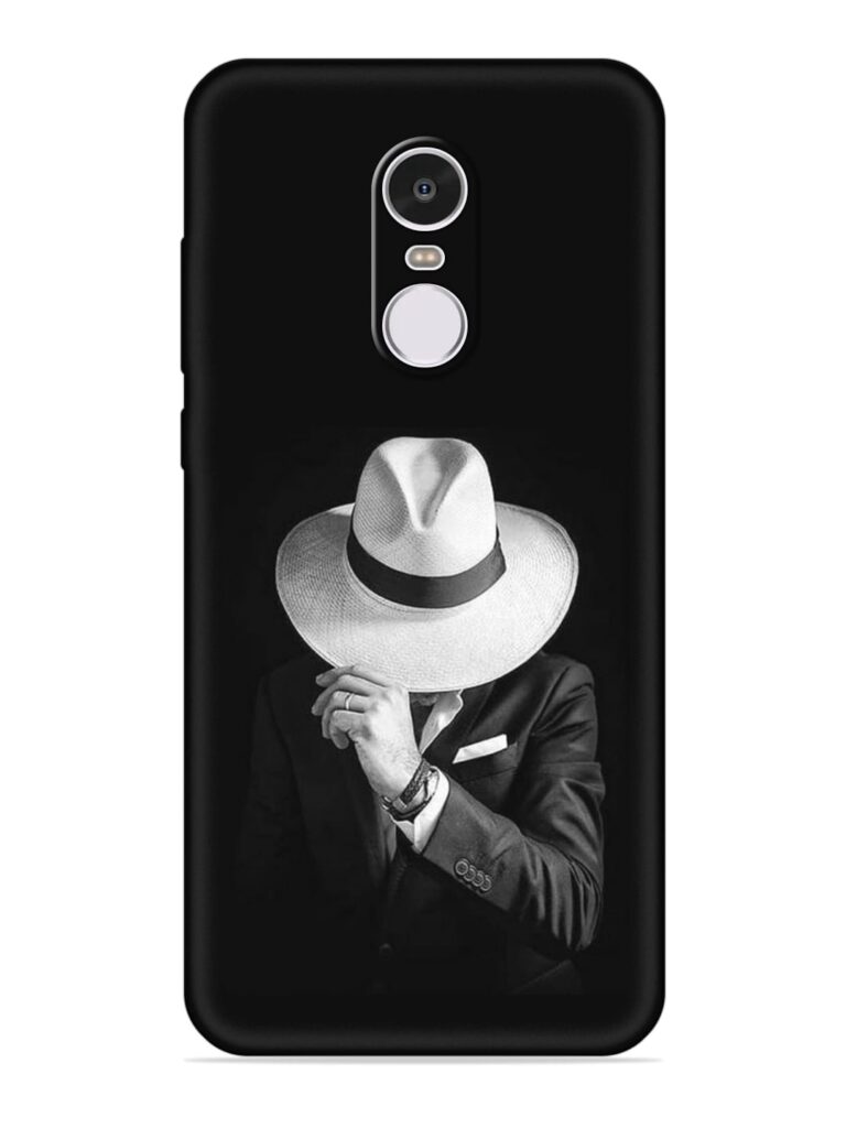 Men Under Hat Soft Silicone Case for Xiaomi Redmi Note 4 Zapvi