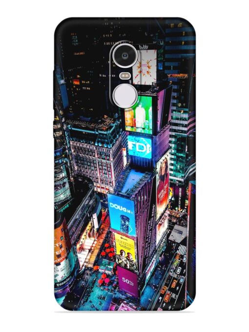Times Square Soft Silicone Case for Xiaomi Redmi Note 4 Zapvi