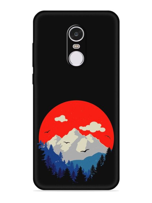Mountain Abstract Soft Silicone Case for Xiaomi Redmi Note 4 Zapvi