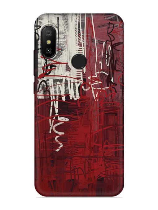 Abstract Background Art Soft Silicone Case for Xiaomi Redmi Note 6 Pro Zapvi