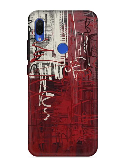Abstract Background Art Soft Silicone Case for Xiaomi Redmi Note 7 Pro Zapvi
