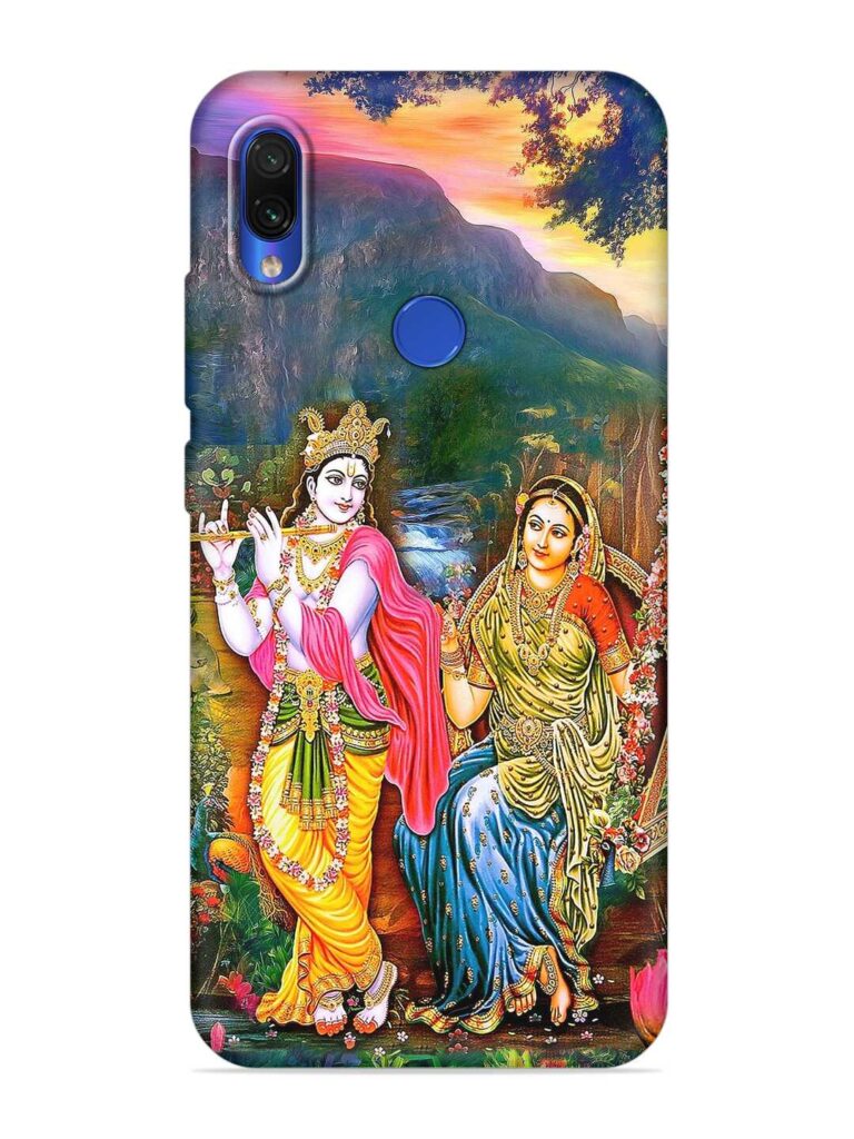 Radha Krishna Painting Soft Silicone Case for Xiaomi Redmi Note 7S Zapvi
