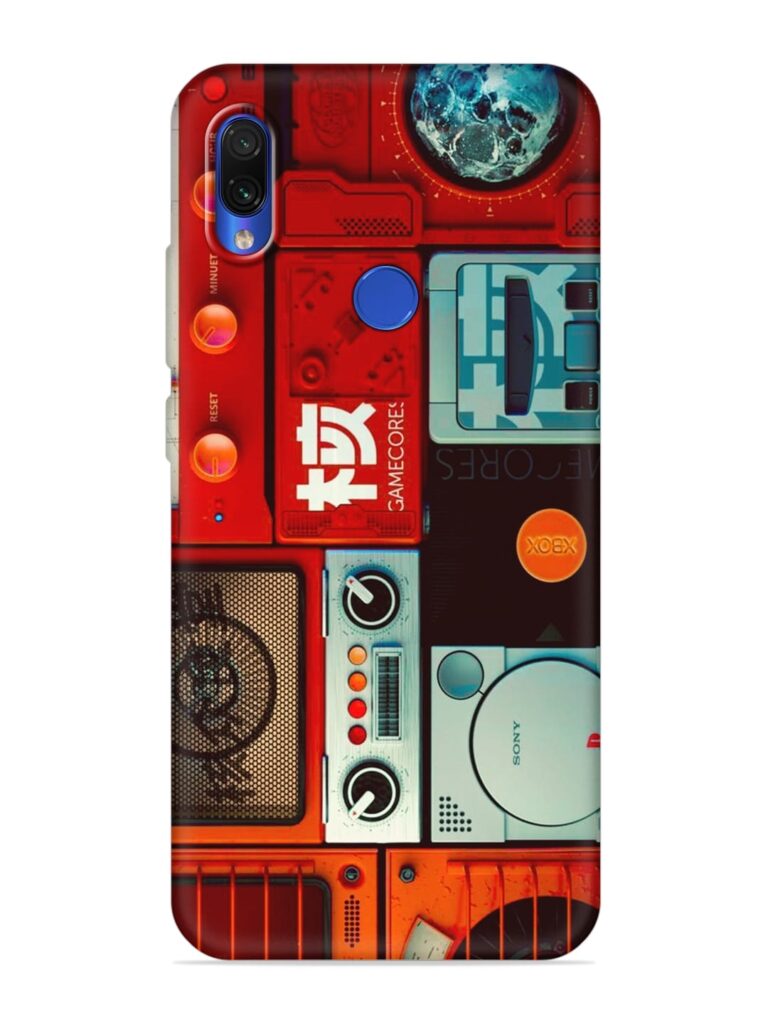 Game Core Soft Silicone Case for Xiaomi Redmi Note 7S Zapvi