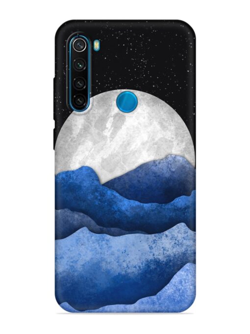 Full Moon Mountain Vector Soft Silicone Case for Xiaomi Redmi Note 8 Zapvi