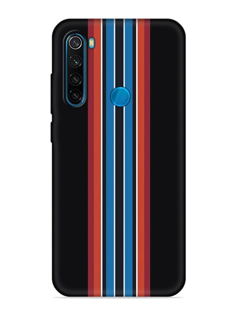 Vertical Strips Soft Silicone Case for Xiaomi Redmi Note 8 Zapvi