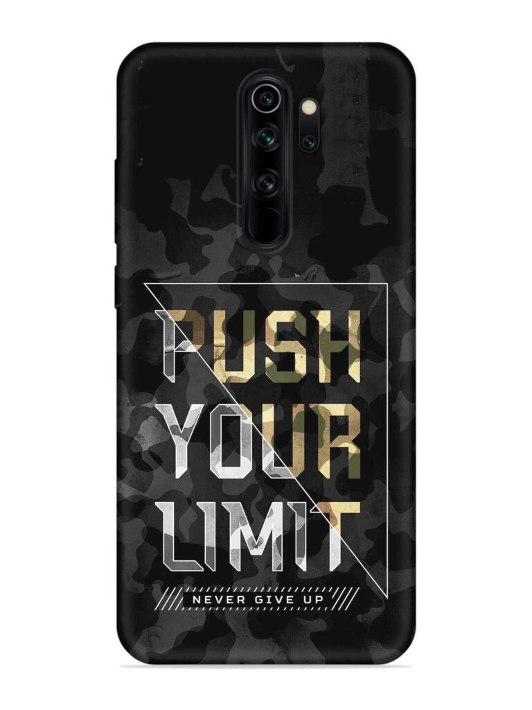 Push Your Limits Soft Silicone Case for Xiaomi Redmi Note 8 Pro Zapvi