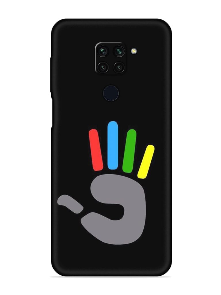 Palm Art Soft Silicone Case for Xiaomi Redmi Note 9 Zapvi